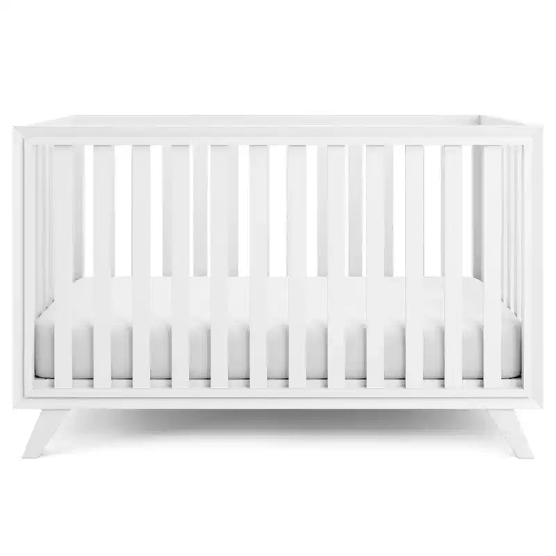 Comfy Cubs Baby Crib for 0 to 3 Years - Adjustable Mattress Height - 80 lbs Capacity Nursery Bed