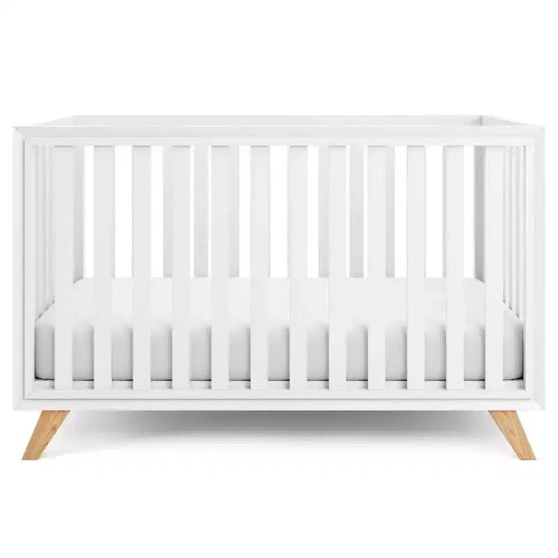 Comfy Cubs Baby Crib for 0 to 3 Years - Adjustable Mattress Height - 80 lbs Capacity Nursery Bed
